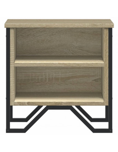Comodini Rovere Sonoma 2pz 40x30x40 cm in Truciolato