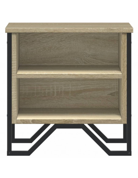 Comodino Rovere Sonoma 40x30x40 cm in Legno Multistrato