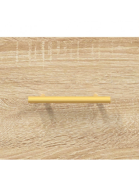 Comodino Rovere Sonoma 40x35x47,5 cm in Legno Multistrato