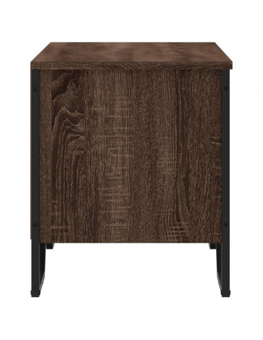 Scarpiera Rovere Marrone 90x38x45,5 cm in Truciolato