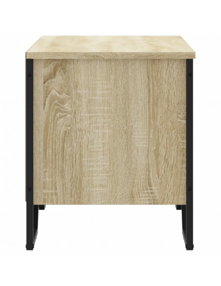 Scarpiera Rovere Sonoma 90x38x45,5 cm in Truciolato