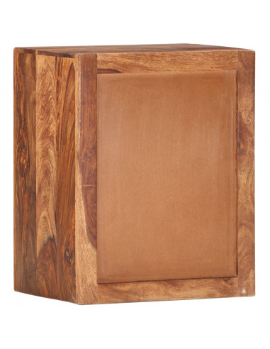 Comodino 40x30x50 cm in Legno Massello di Acacia