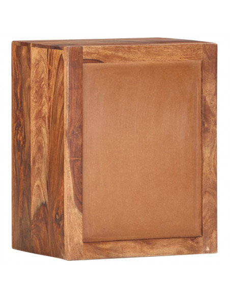 Comodino 40x30x50 cm in Legno Massello di Sheesham