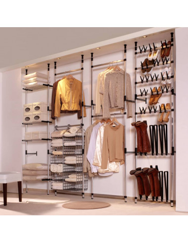 Scarpiera Telescopica con Aste in Alluminio