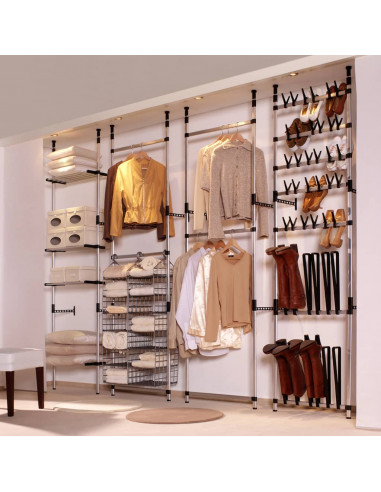 Scarpiera Telescopica per Stivali con Aste in Alluminio