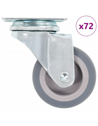 Ruote Girevoli 72 pz 50 mm