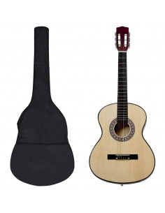 Set Chitarra Classica 8 pz Bambini e Principianti 3/4 36" 2