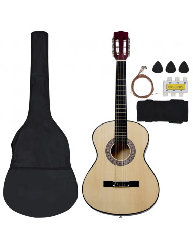 Set Chitarra Classica 8 pz Bambini e Principianti 3/4 36"