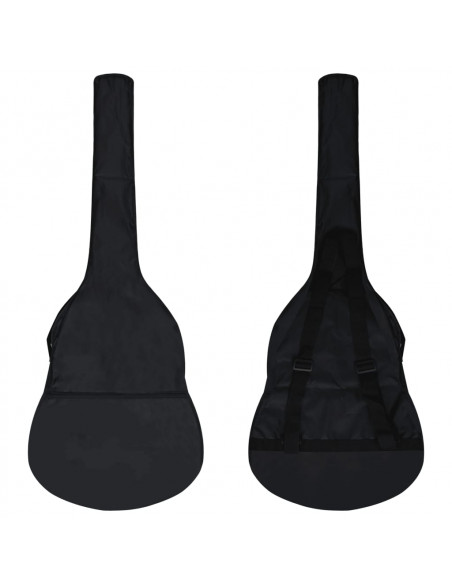 Set Chitarra Classica 8 pz per Principianti Nera 3/4 36"