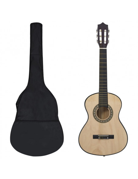 Set Chitarra Classica per Bambini e Principianti 8 pz 1/2 34"