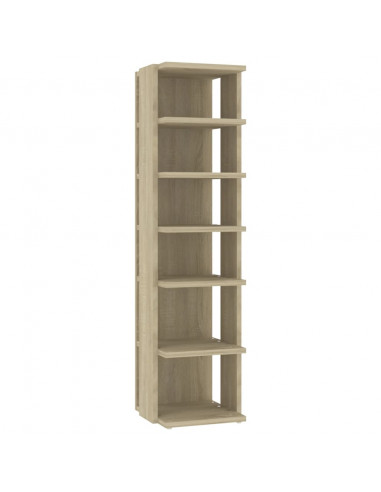 Scarpiere 2 pz Rovere sonoma 27,5x27x102 cm