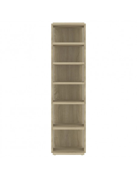 Scarpiere 2 pz Rovere sonoma 27,5x27x102 cm