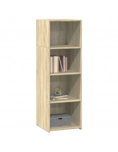 Credenza Rovere Sonoma 40x41x124cm in Legno Multistrato 2