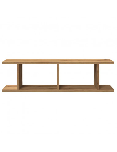 Mensole da Parete 2pz Artigianale 75x18x20 cm in Truciolato