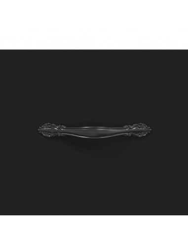 Credenza Nera 69,5x34x90 cm in Legno Multistrato