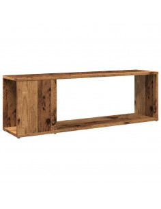 Mobile Porta TV Legno Antico 100x24x32 cm in Legno Multistrato 2