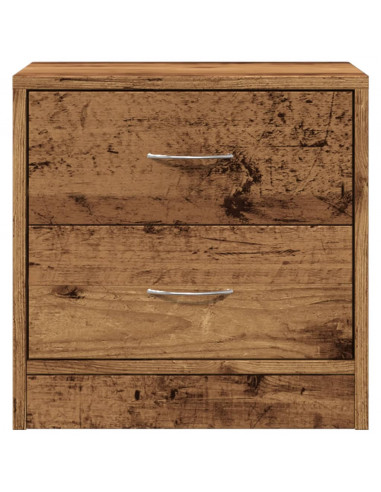 Comodino Legno Vecchio 40x30x40 cm in Truciolato