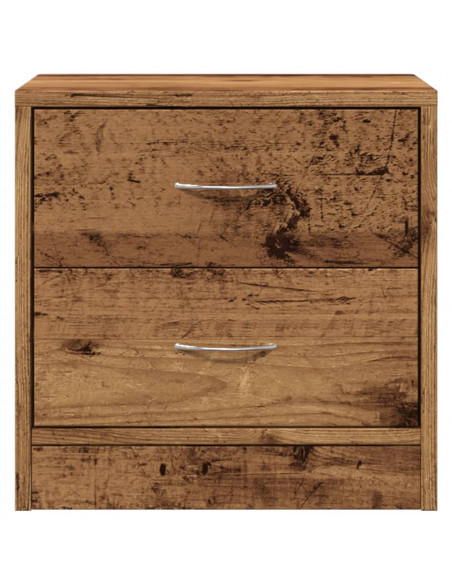 Comodino Legno Vecchio 40x30x40 cm in Truciolato