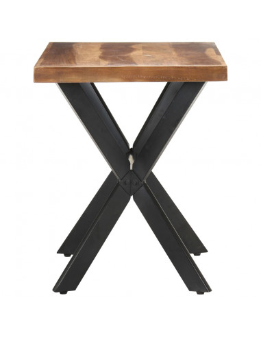 Tavolo da Pranzo 120x60x75 cm Legno Massello con Finitura Miele