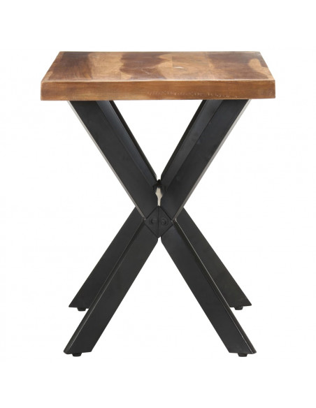 Tavolo da Pranzo 120x60x75 cm Legno Massello con Finitura Miele