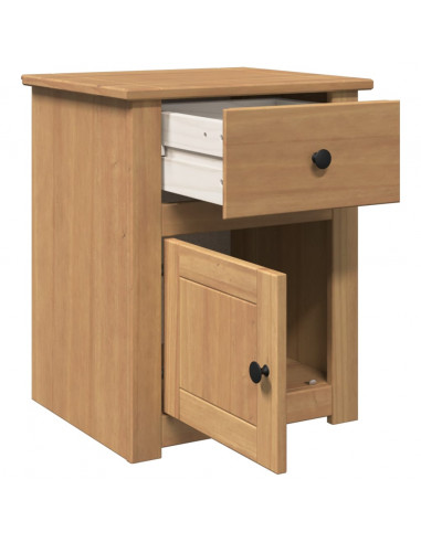 Comodino Panama 46x40x57 cm in Legno Massello di Pino