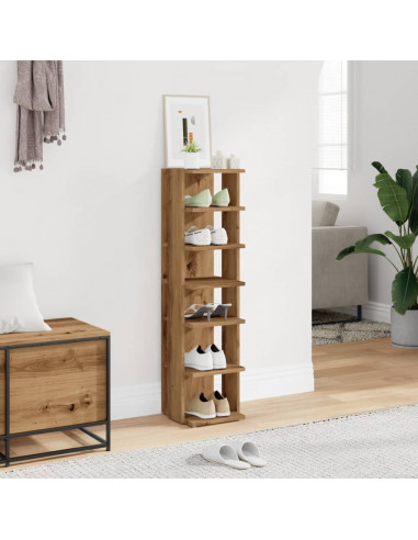 Scarpiera Rovere Artigianale 28x27x102 cm in Truciolato