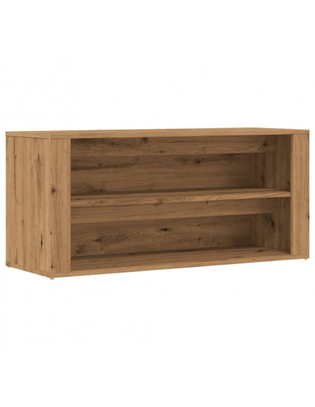 Scarpiera Rovere Artigianale 100x35x45 cm in Truciolato