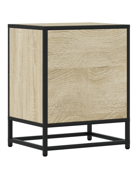 Comodini 2pz Rovere Sonoma 40x31x50 cm in Truciolato