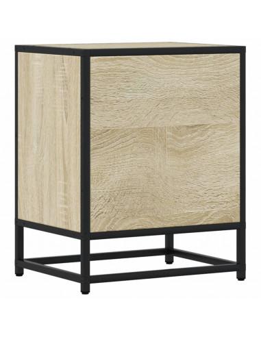 Comodino Rovere Sonoma 40x31x50 cm in Truciolato