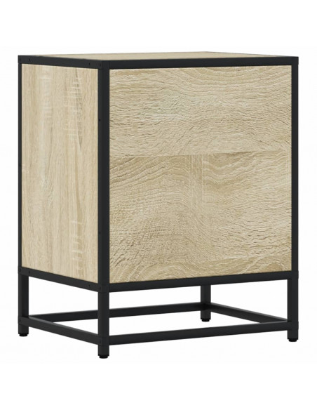 Comodino Rovere Sonoma 40x31x50 cm in Truciolato
