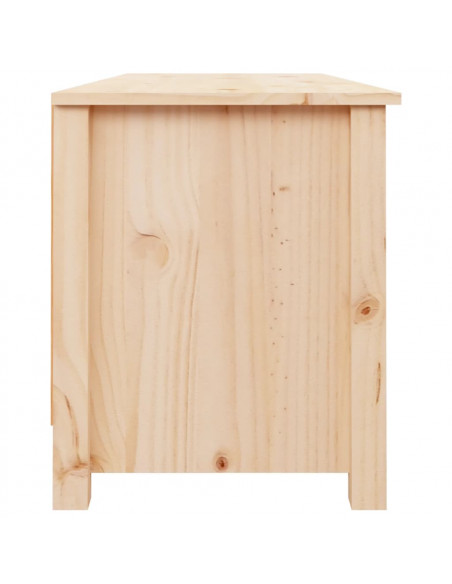 Scarpiera 110x38x45,5 cm in Legno Massello di Pino