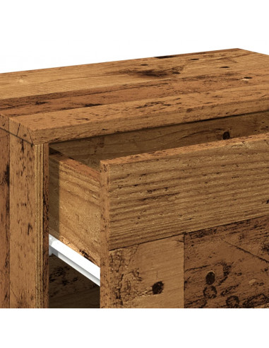 Comodino da Parete Legno Antico