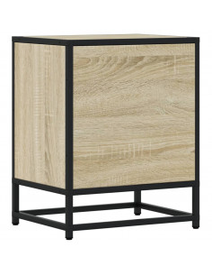 Comodino Rovere Sonoma 40x31x50 cm in Truciolato 2