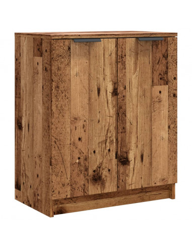 Scarpiera Legno Antico 59x35x70 cm in Truciolato