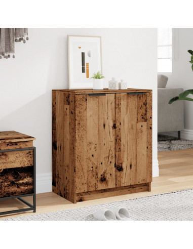 Scarpiera Legno Antico 59x35x70 cm in Truciolato