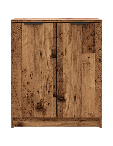 Scarpiera Legno Antico 59x35x70 cm in Truciolato