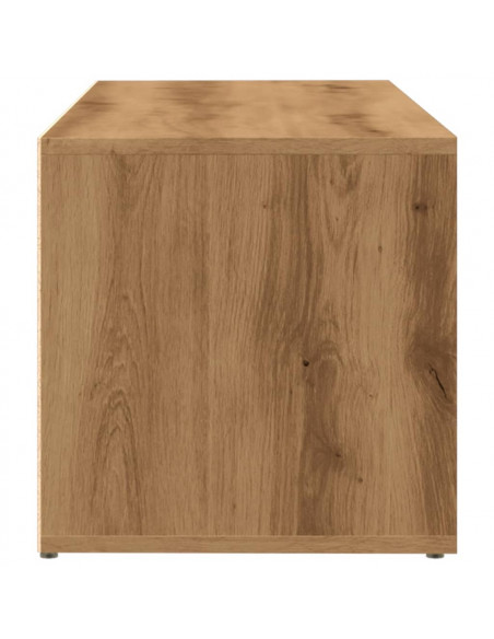 Scarpiera Rovere Artigianale 105x35x35 cm in Legno Multistrato