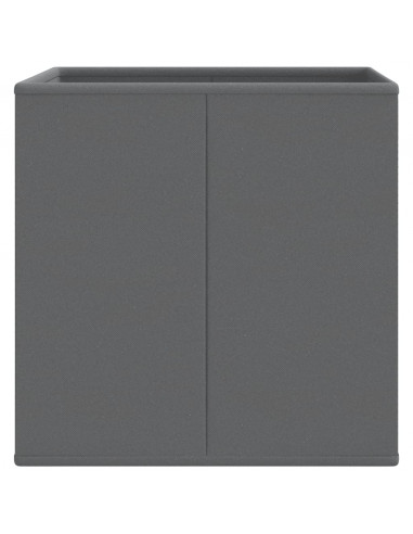 Scatole Portaoggetti 10pz Grigio 32x32x32cm Tessuto non Tessuto