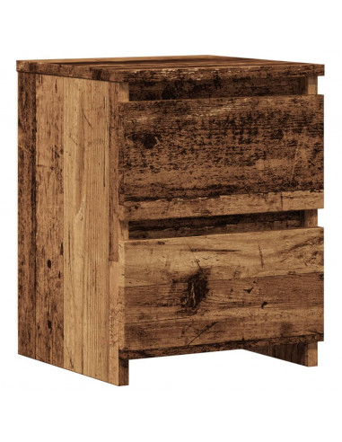 Comodino Legno Antico 30x30x40 cm in Legno Multistrato