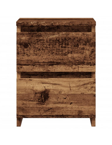 Comodino Legno Antico 30x30x40 cm in Legno Multistrato