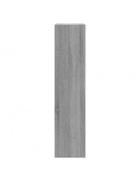 Scarpiera Grigio Sonoma 63x24x103 cm in Legno Multistrato