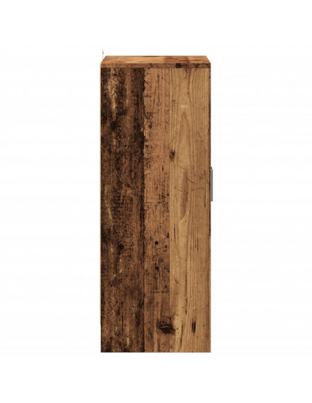 Scarpiera Legno Antico 60x35x92 cm in Legno Multistrato