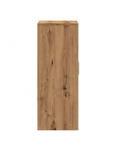 Scarpiera Rovere Artigianale 60x35x92 cm in Legno Multistrato