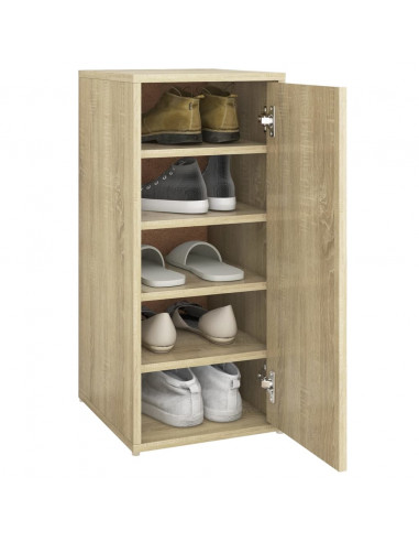 Scarpiere 2 pz Rovere Sonoma 32x35x70 cm in Truciolato