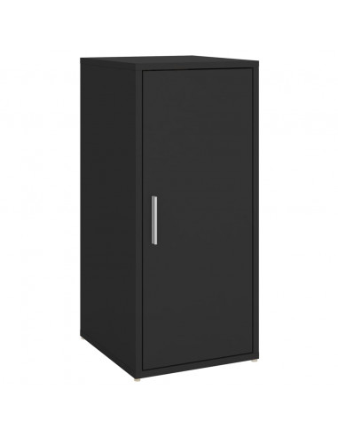 Scarpiere 2 pz Nere 32x35x70 cm in Truciolato