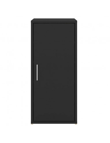 Scarpiere 2 pz Nere 32x35x70 cm in Truciolato