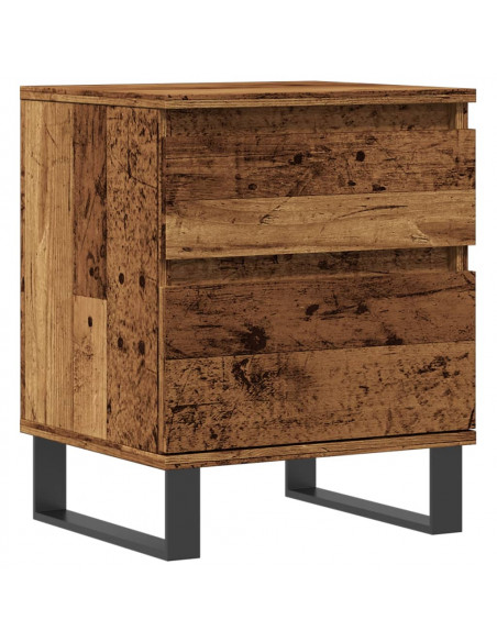 Comodino Legno Antico 40x35x50 cm in Legno Multistrato