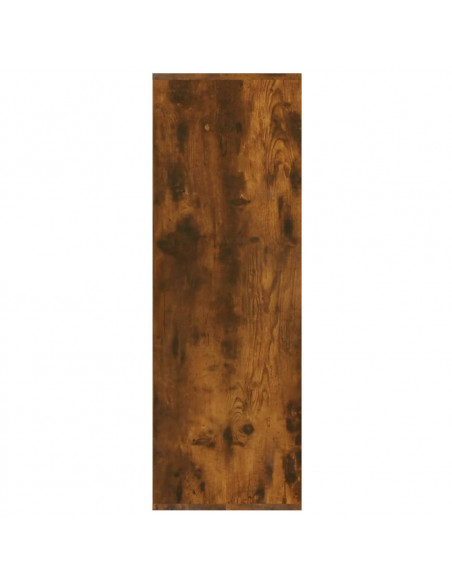 Scarpiera Rovere Fumo 54x34x100,5 cm in Legno Multistrato