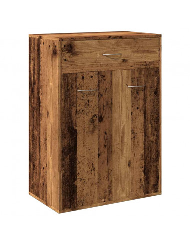 Scarpiera Legno Antico 60x35x84 cm in Legno Multistrato
