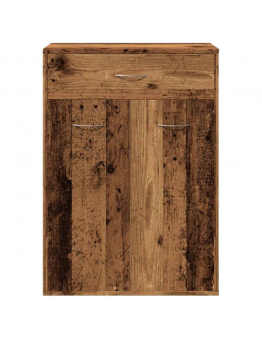 Scarpiera Legno Antico 60x35x84 cm in Legno Multistrato